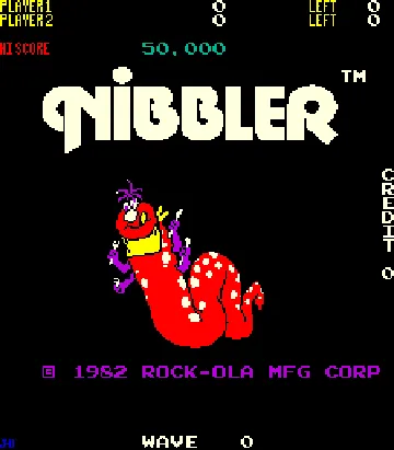 Nibbler (set 1) screen shot title